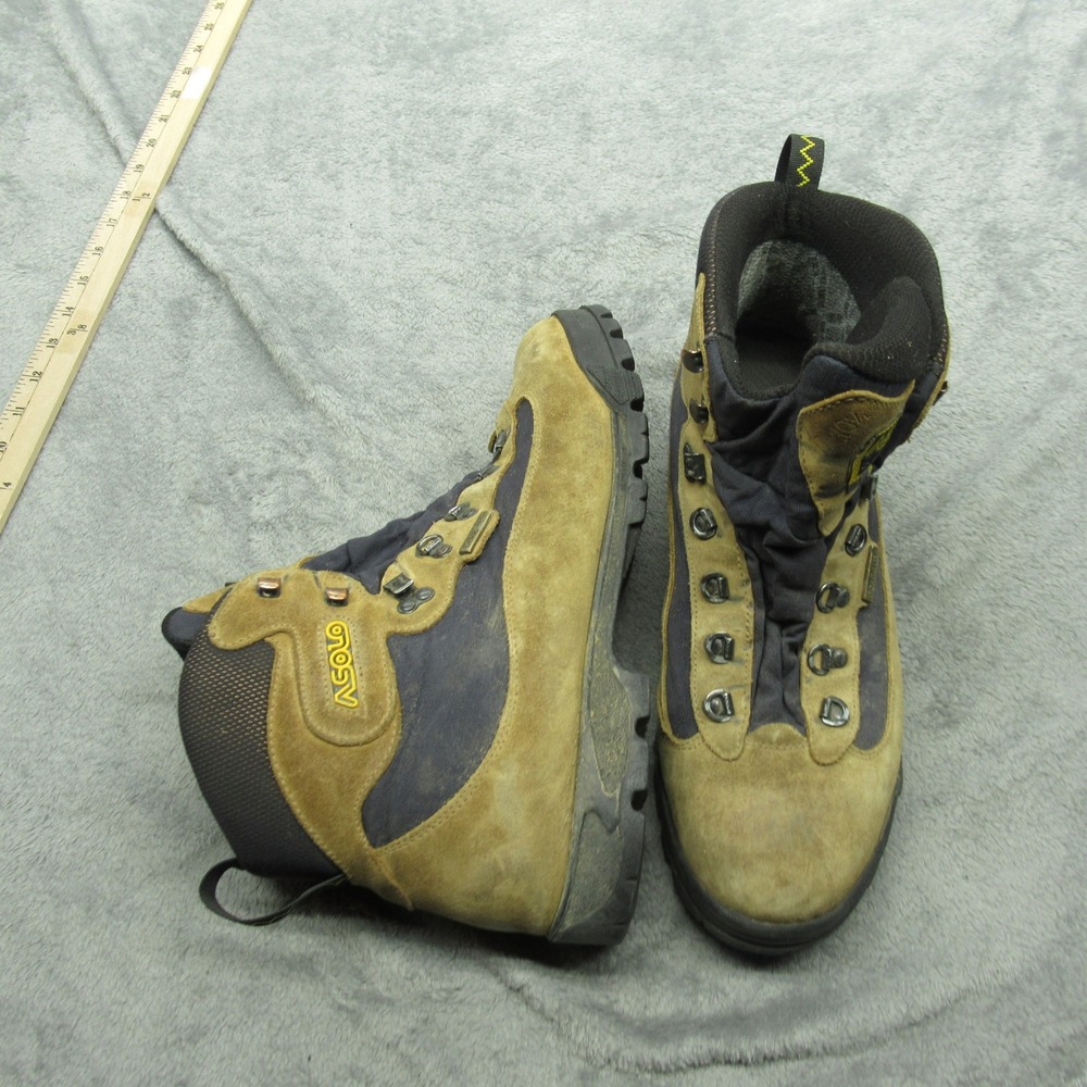 Asolo Pamir Boots Men 11 Brown GTX Hike Waterproof Goretex Mountaineer Insulated